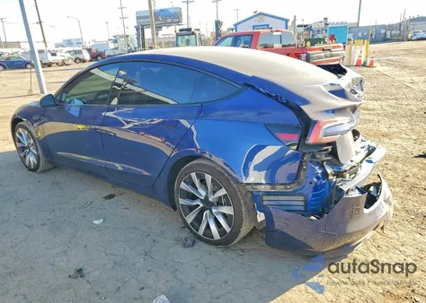 2024 Tesla Model 3 из США, поврежденный, VIN 5YJ3E1EBXRF859481